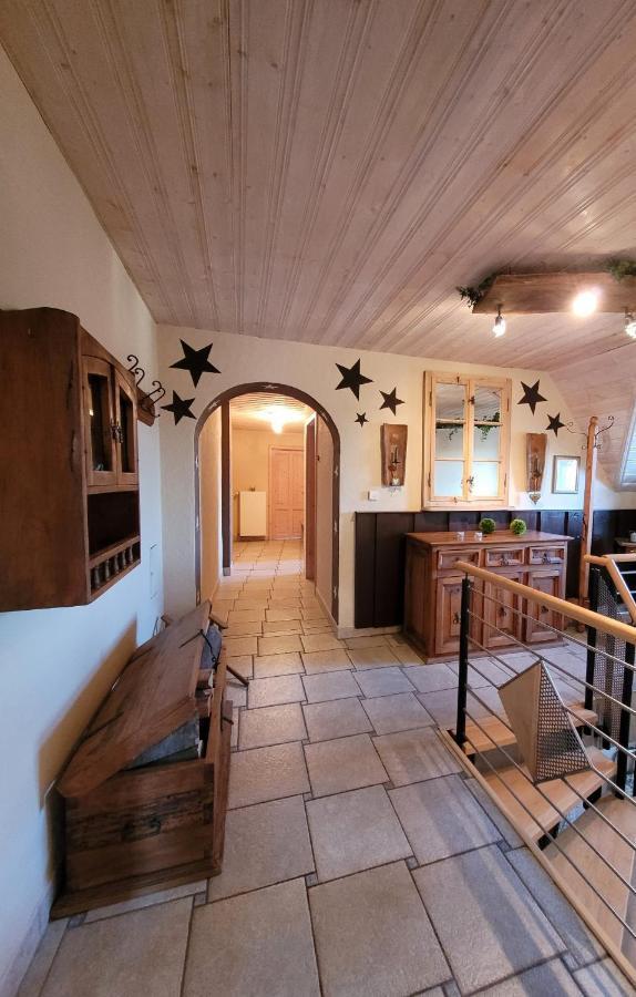 Ferienwohnung Fitness Entspannung Sauna Im Westerwald Derschen Bagian luar foto