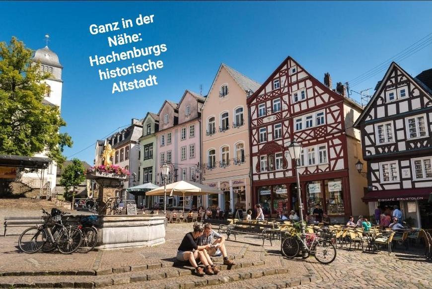 Ferienwohnung Fitness Entspannung Sauna Im Westerwald Derschen Bagian luar foto