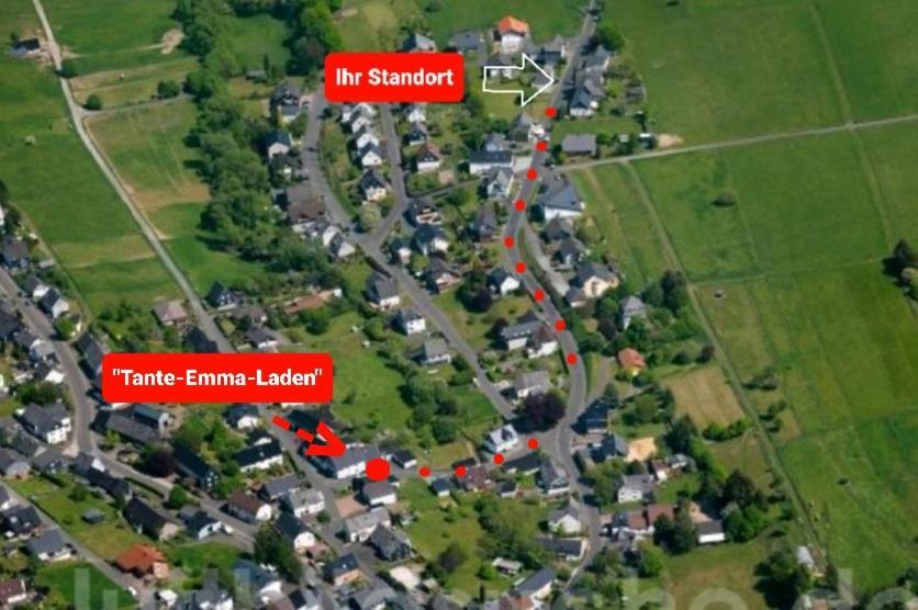 Ferienwohnung Fitness Entspannung Sauna Im Westerwald Derschen Bagian luar foto
