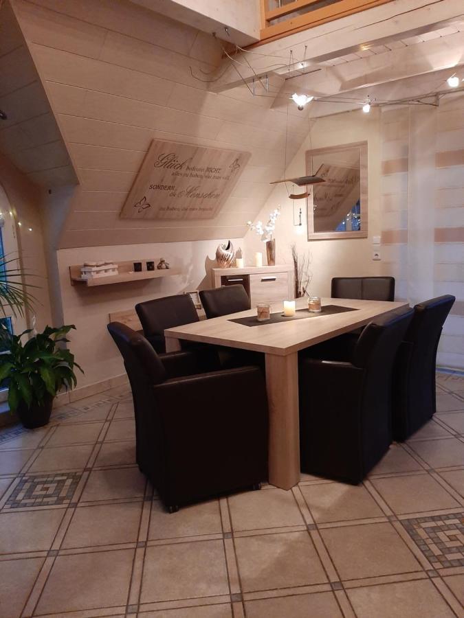 Ferienwohnung Fitness Entspannung Sauna Im Westerwald Derschen Bagian luar foto