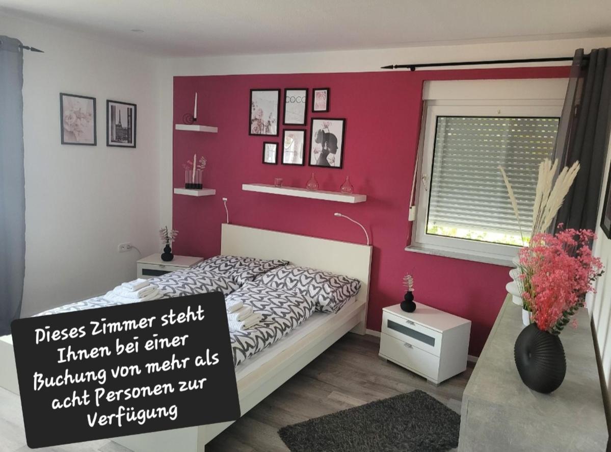 Ferienwohnung Fitness Entspannung Sauna Im Westerwald Derschen Bagian luar foto